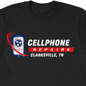 Cell Phone Repairs T-Shirt - Black